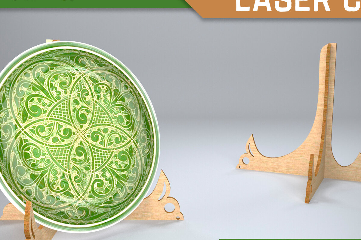 Intra απο ξύλο plywood 3mm-4mm πάχος 3D Easel Stand. Δίασταση 30x20 cm INTRAFABR-82534945