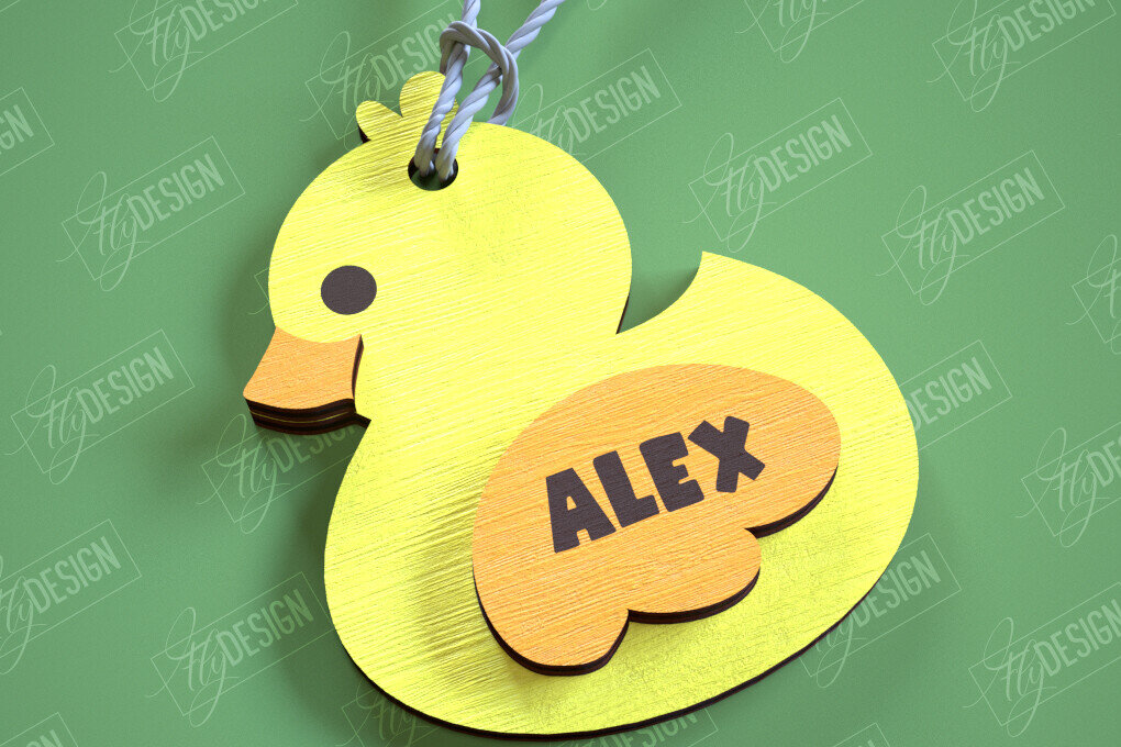 Σετ των 2 Intra απο ξύλο plywood 3mm-4mm πάχος Τρισδιάστατη πασχαλινή ετικέτα δώρου Σχεδίαση κοπής με λέιζερ Δίασταση 15x15 cm INTRAFABR-114806974