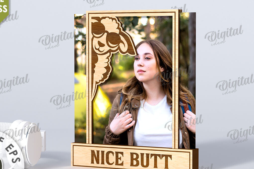 Intra απο ξύλο plywood 3mm-4mm πάχος Τρισδιάστατη αστεία κορνίζα φωτογραφιών Δίασταση 20x30 cm INTRAFABR-116268484