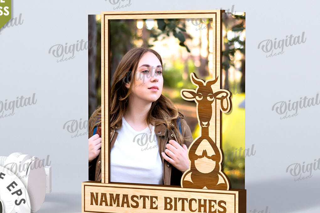 Intra απο ξύλο plywood 3mm-4mm πάχος Τρισδιάστατη αστεία κορνίζα φωτογραφιών Δίασταση 20x30 cm INTRAFABR-116268571