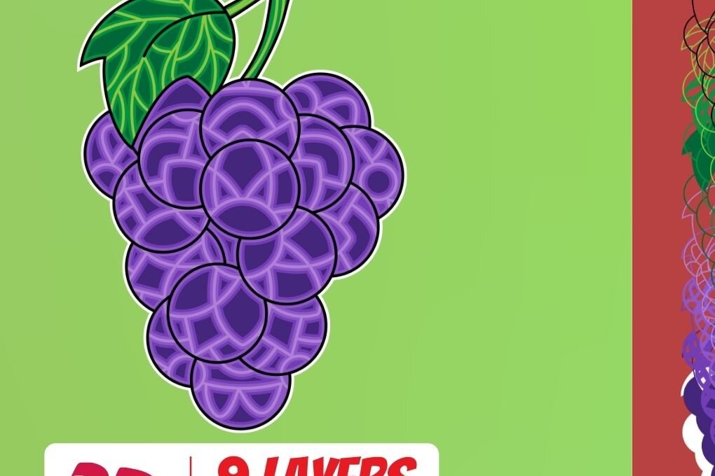 Intra απο ξύλο plywood 3mm-4mm πάχος 3D Grape Cut Δίασταση 30x20 cm INTRAFABR-17888118