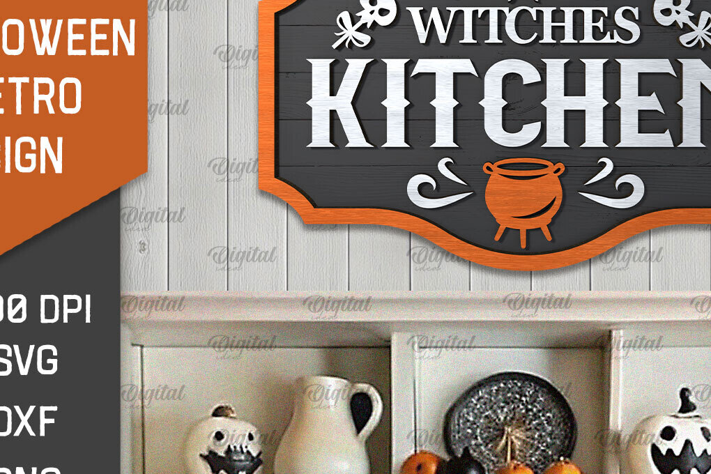 Intra απο ξύλο plywood 3mm-4mm πάχος 3D Halloween Retro Sign Cut  Δίασταση 15x15 cm INTRAFABR-105569192