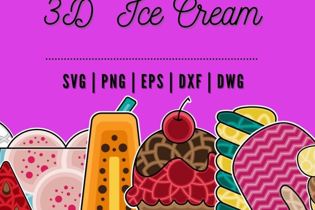 Intra απο ξύλο plywood 3mm-4mm πάχος 3D παγωτού Δίασταση 30x20 cm INTRAFABR-17651561