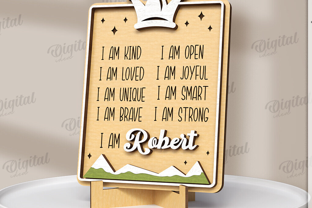 Intra απο ξύλο plywood 3mm-4mm πάχος 3D παιδική επιβεβαίωση κοπής με λέιζερ Δίασταση 30x20 cm INTRAFABR-121432083