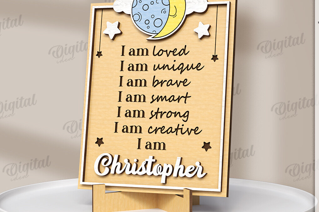 Intra απο ξύλο plywood 3mm-4mm πάχος 3D παιδική επιβεβαίωση κοπής με λέιζερ Δίασταση 30x20 cm INTRAFABR-121431182