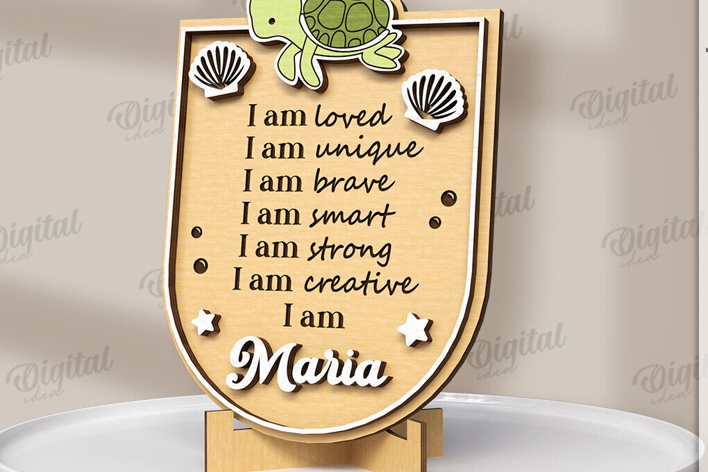 Intra απο ξύλο plywood 3mm-4mm πάχος 3D παιδική επιβεβαίωση κοπής με λέιζερ Δίασταση 30x20 cm INTRAFABR-121431776