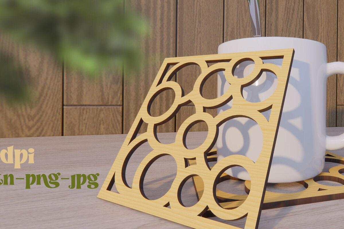 Intra απο ξύλο plywood 3mm-4mm πάχος 3D διακόσμηση κουζίνας . Οικιακή Δίασταση 30x20 cm INTRAFABR-79050006