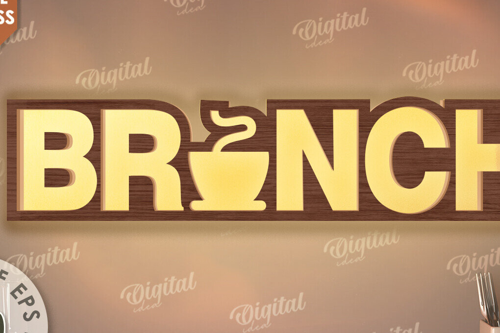 Intra απο ξύλο plywood 3mm-4mm πάχος 3D Κουζίνα Led Light Sign Cut  Δίασταση 30x20 cm INTRAFABR-117472694