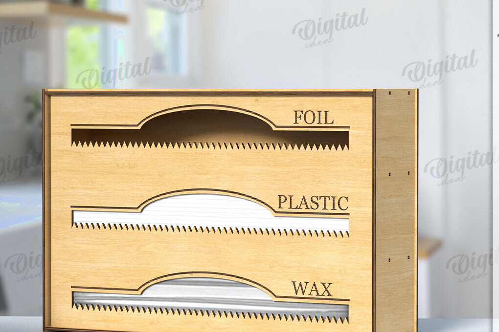 Intra απο ξύλο plywood 3mm-4mm πάχος 3D Organizer Κουζίνας Δίασταση 30x20 cm INTRAFABR-121437055