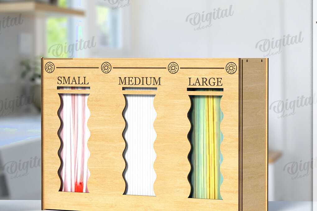 Intra απο ξύλο plywood 3mm-4mm πάχος 3D Organizer Κουζίνας Δίασταση 30x20 cm INTRAFABR-121437337