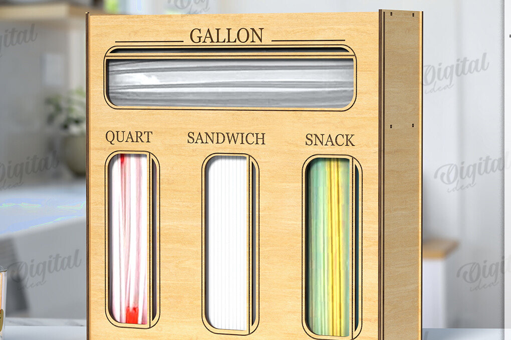 Intra απο ξύλο plywood 3mm-4mm πάχος 3D Organizer Κουζίνας Δίασταση 30x20 cm INTRAFABR-121436823