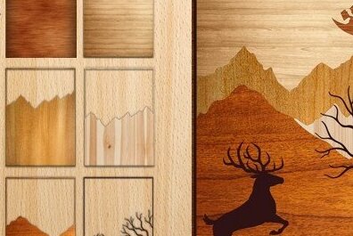 Intra απο ξύλο plywood 3mm-4mm πάχος τρισδιάστατο τοπίο κοπής με λέιζερ Δίασταση 20x30 cm INTRAFABR-32594188