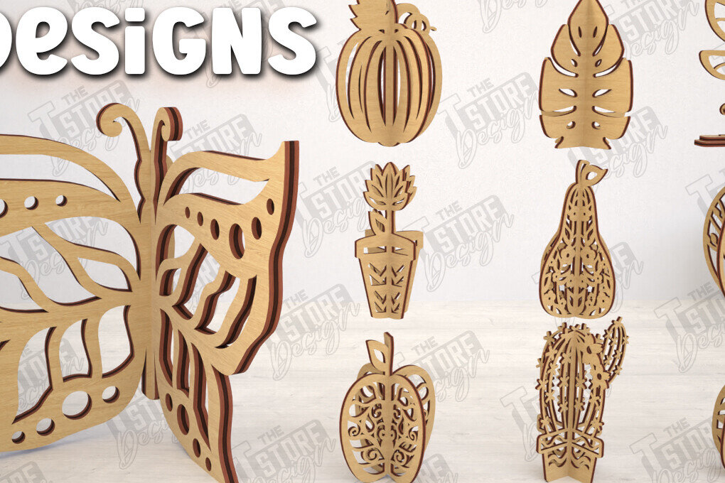 Intra απο ξύλο plywood 3mm-4mm πάχος 3D  Decor | Φυσικό Σχέδιο Δίασταση 30x20 cm INTRAFABR-113992099