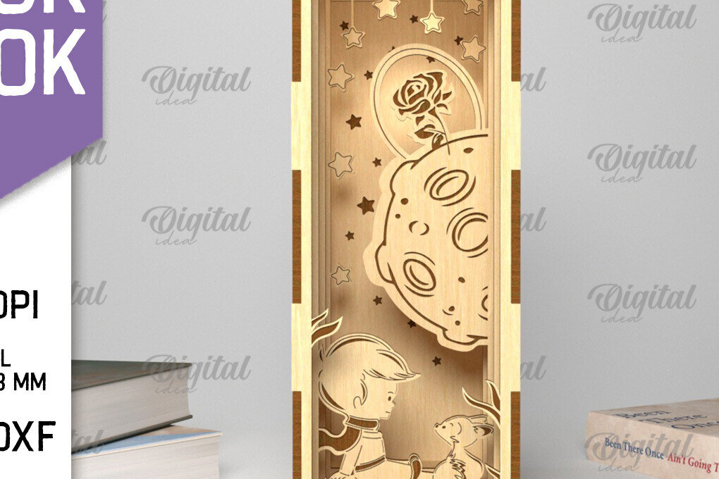 Intra απο ξύλο plywood 3mm-4mm πάχος 3D Layared Magic Book Nook Δίασταση 30x20 cm INTRAFABR-88909163