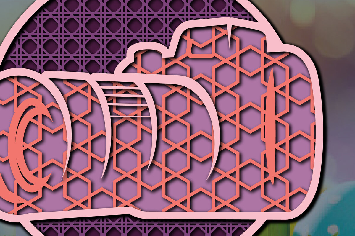 Σετ των 2 Intra απο ξύλο plywood 3mm-4mm πάχος 3D  /Cut Camera Δίασταση 25x25 cm INTRAFABR-56646389