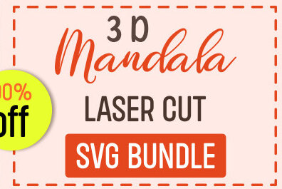 Intra απο ξύλο plywood 3mm-4mm πάχος 3d Layered Mandala Δίασταση 30x30 cm INTRAFABR-84665760