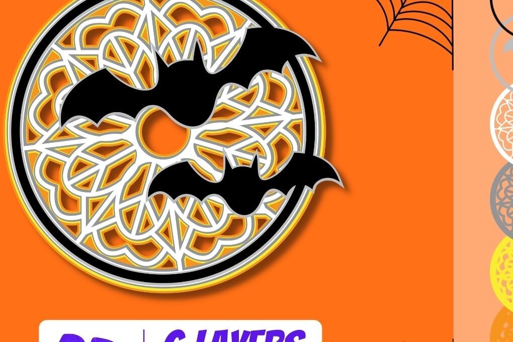 Σετ των 2 Intra απο ξύλο plywood 3mm-4mm πάχος 3D Moon Δίασταση 30x20 cm INTRAFABR-16278026