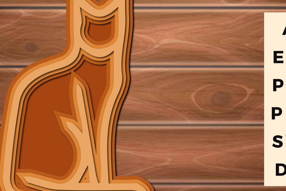 Σετ των 2 Intra απο ξύλο plywood 3mm-4mm πάχος 3D Multi Layer Paper Cut Cat Δίασταση 15x15 cm INTRAFABR-17663308