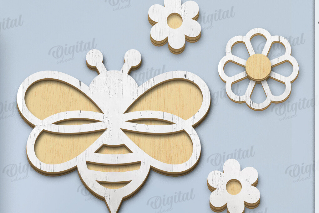 Intra απο ξύλο plywood 3mm-4mm πάχος Τρισδιάστατο διακόσμησης παιδικού σταθμού Δίασταση 30x20 cm INTRAFABR-119262865