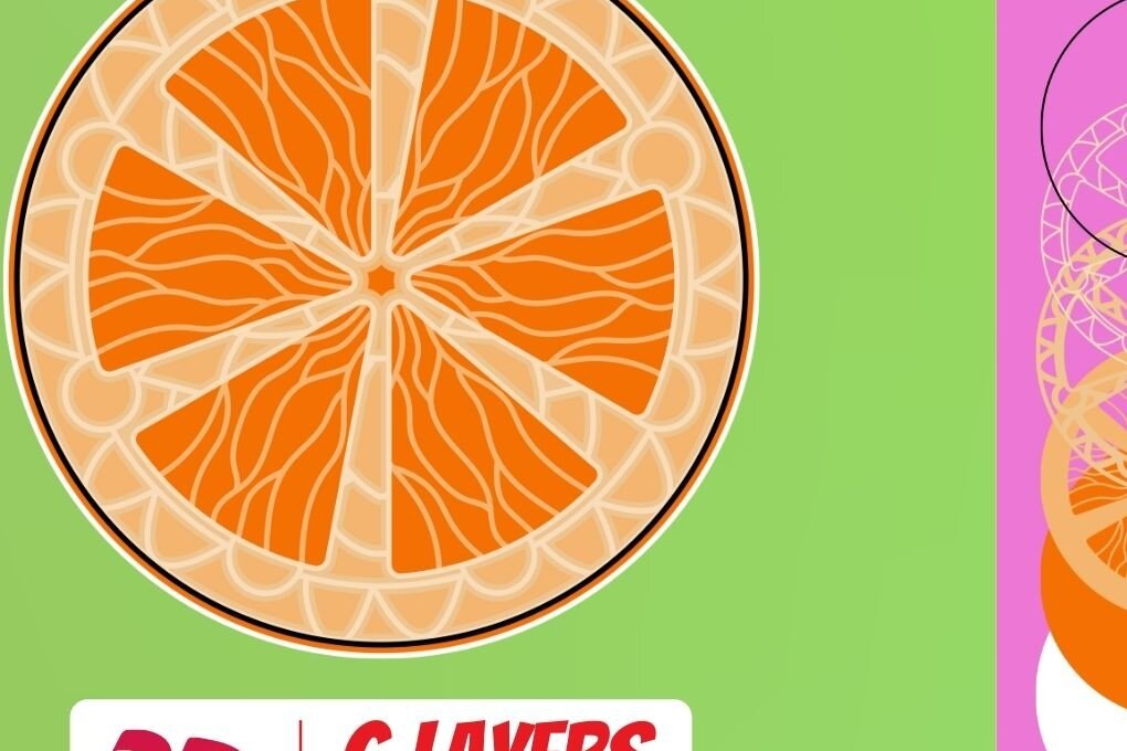 Intra απο ξύλο plywood 3mm-4mm πάχος Τρισδιάστατο πορτοκαλί Cut Δίασταση 30x20 cm INTRAFABR-17904044