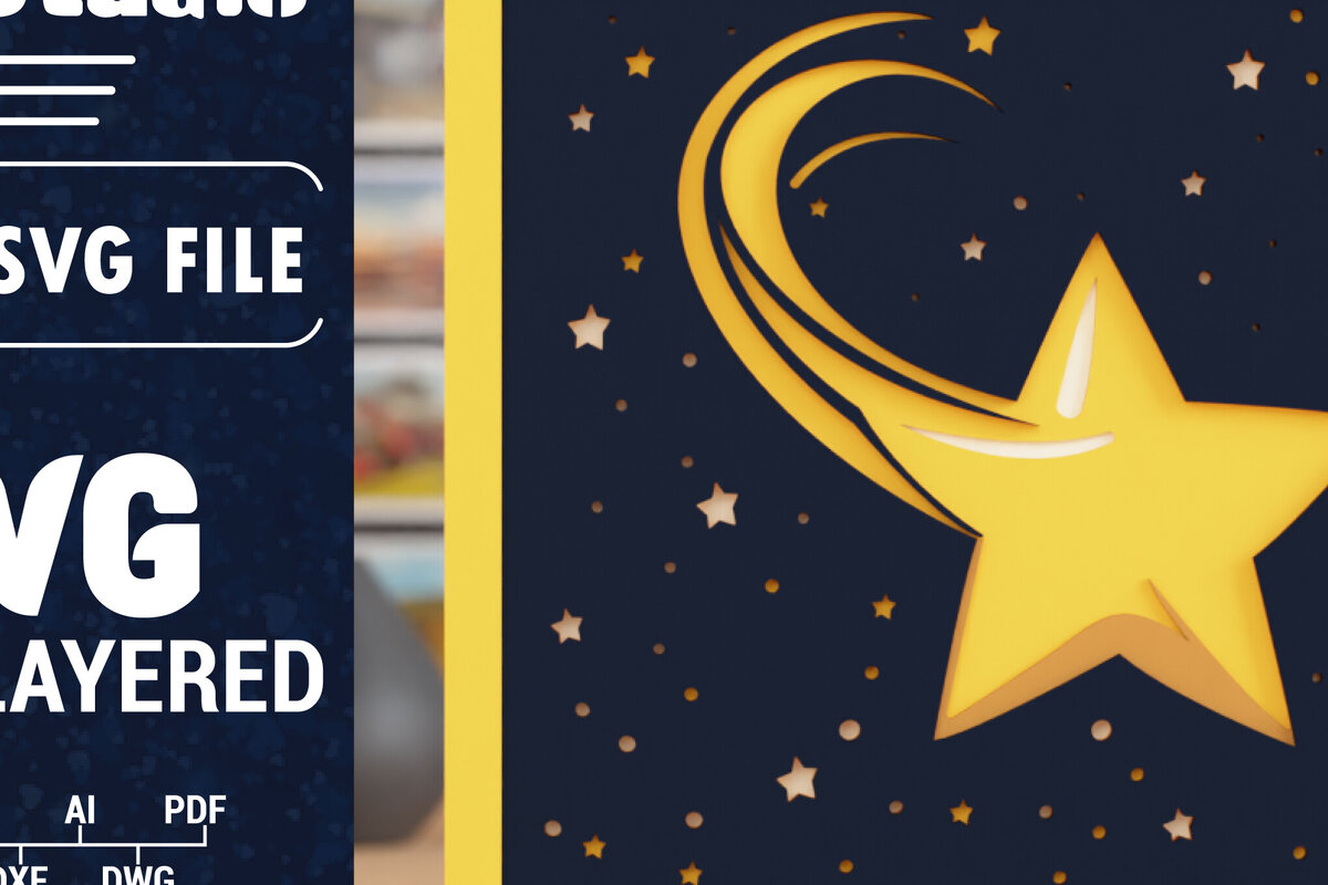 Σετ των 2 Intra απο ξύλο plywood 3mm-4mm πάχος 3D διαστημική πολλαπλών στρώσεων Ramadan Δίασταση 1500x1500 cm INTRAFABR-118346747