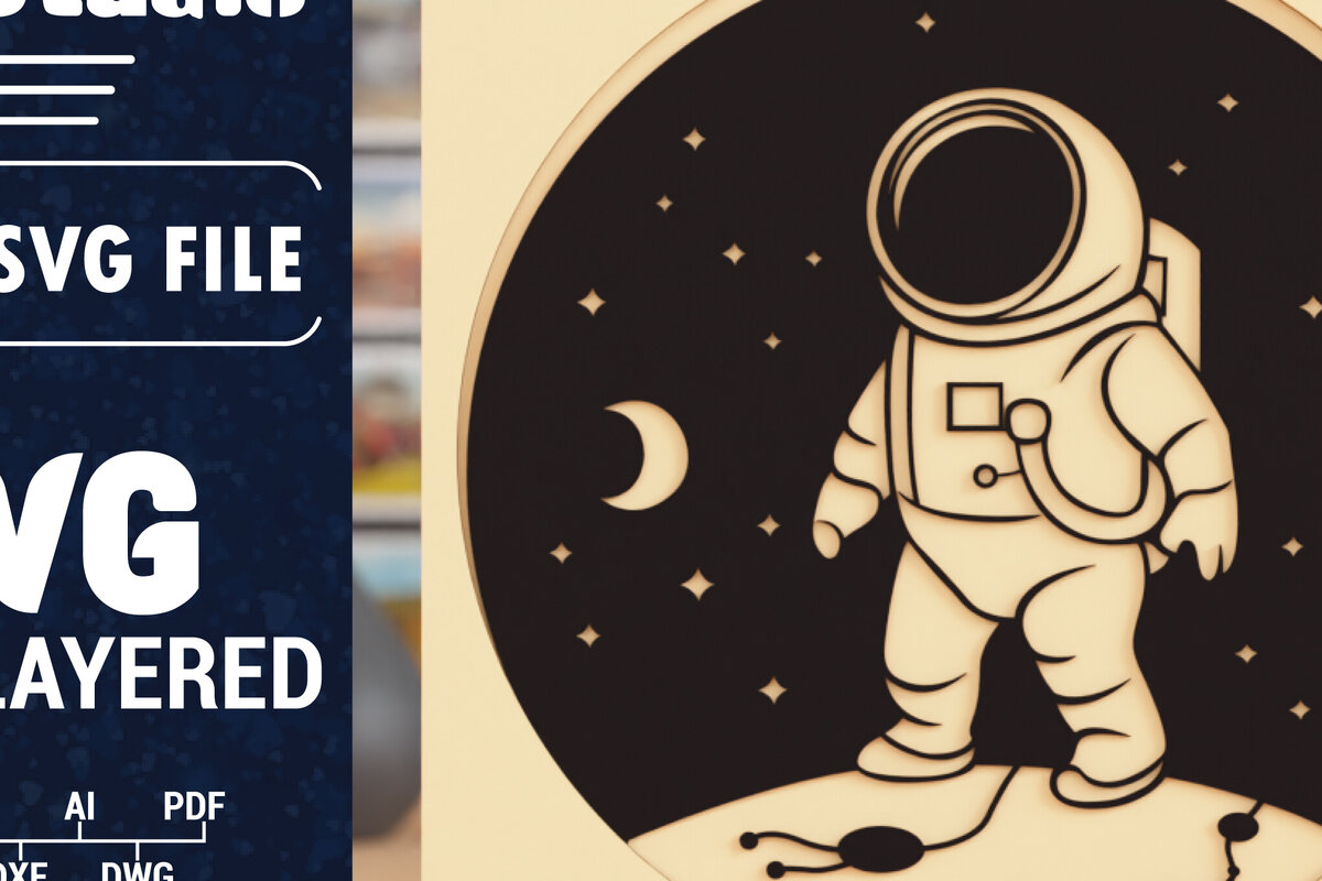 Σετ των 2 Intra απο ξύλο plywood 3mm-4mm πάχος 3D Space Multilayer Δίασταση 1500x1500 cm INTRAFABR-118910357