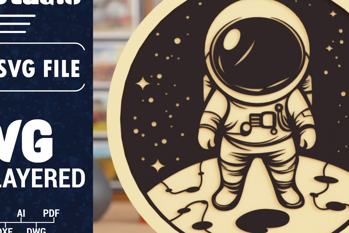 Σετ των 2 Intra απο ξύλο plywood 3mm-4mm πάχος 3D Space Multilayer Δίασταση 1500x1500 cm INTRAFABR-118910372