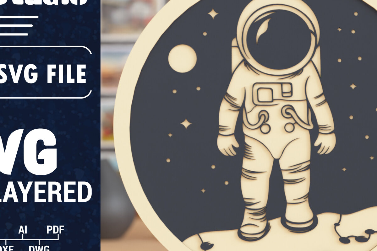 Σετ των 2 Intra απο ξύλο plywood 3mm-4mm πάχος 3D Space Multilayer Δίασταση 1500x1500 cm INTRAFABR-118910379