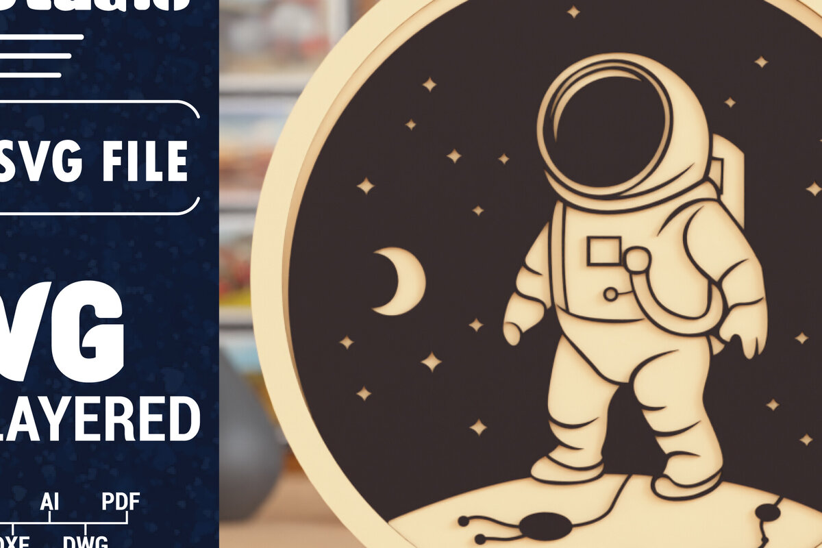 Σετ των 2 Intra απο ξύλο plywood 3mm-4mm πάχος 3D Space Multilayer Δίασταση 1500x1500 cm INTRAFABR-118910382