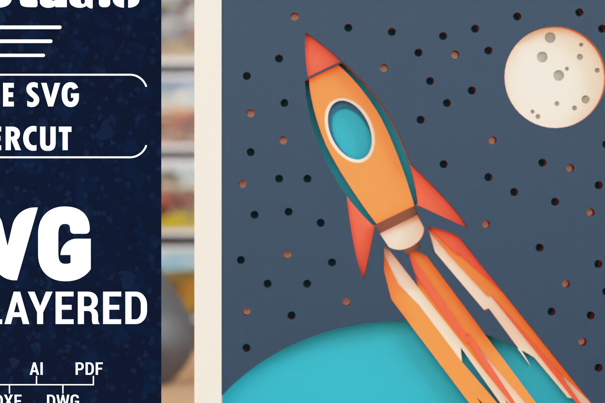 Σετ των 2 Intra απο ξύλο plywood 3mm-4mm πάχος 3D Space Multilayer Δίασταση 1500x1500 cm INTRAFABR-118211082