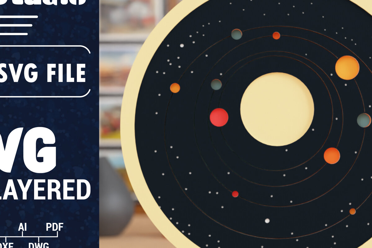 Σετ των 2 Intra απο ξύλο plywood 3mm-4mm πάχος 3D Space Multilayer Δίασταση 1500x1500 cm INTRAFABR-118794727