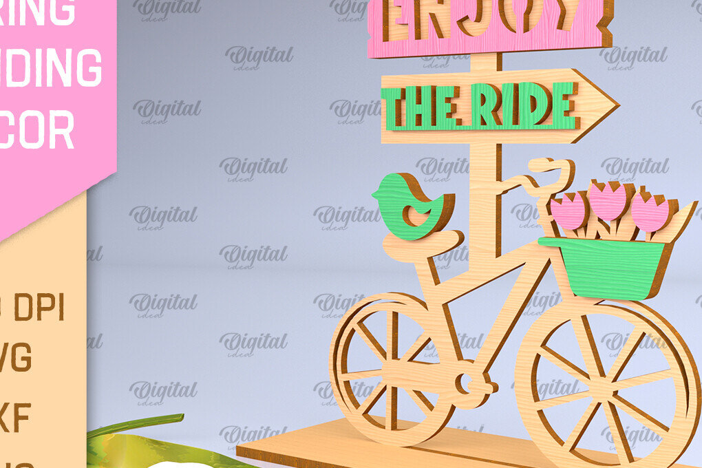 Intra απο ξύλο plywood 3mm-4mm πάχος τρισδιάστατη όρθια διακόσμηση με ελατήριο Δίασταση 30x20 cm INTRAFABR-93644878