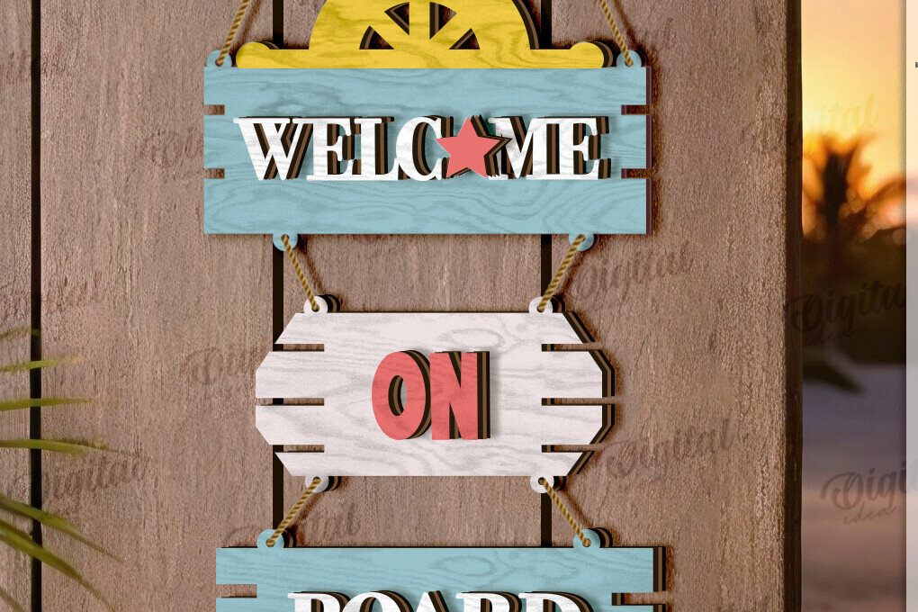 Intra απο ξύλο plywood 3mm-4mm πάχος Τρισδιάστατη καλοκαιρινή διακόσμηση τοίχου με λέιζερ Δίασταση 30x20 cm INTRAFABR-121123503