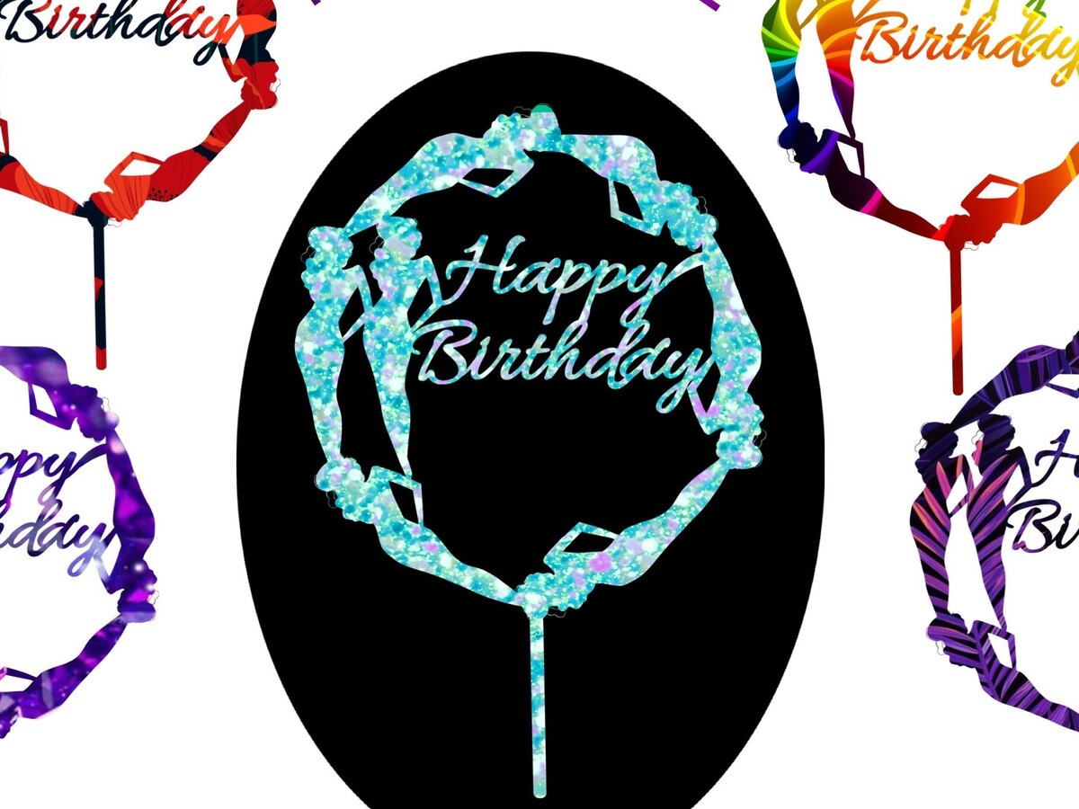 Intra απο ξύλο plywood 3mm-4mm πάχος 3D Fashion Girl Birthday Δίασταση 4000x4000 cm INTRAFABR-30672972