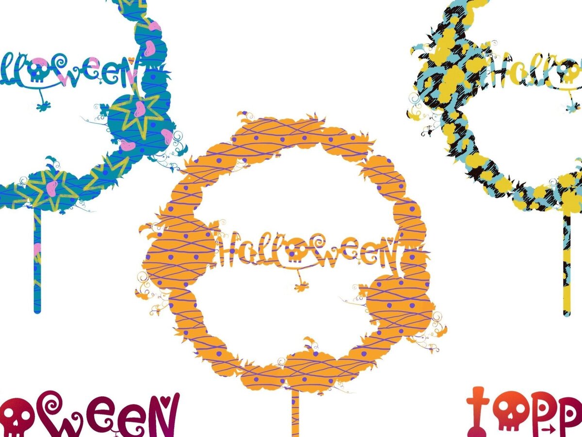 Intra απο ξύλο plywood 3mm-4mm πάχος 3D HALLOWEEN Cake Craft ΝΕΟ Δίασταση 4000x4000 cm INTRAFABR-30829937