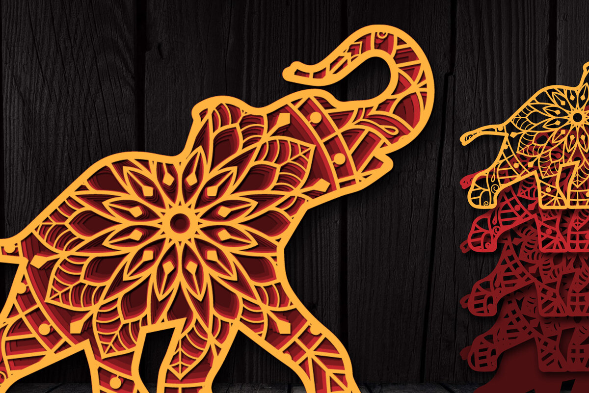 Intra απο ξύλο plywood 3mm-4mm πάχος 3D Santa Claus Valentine Multi-layer Δίασταση 30x30 cm INTRAFABR-23243219