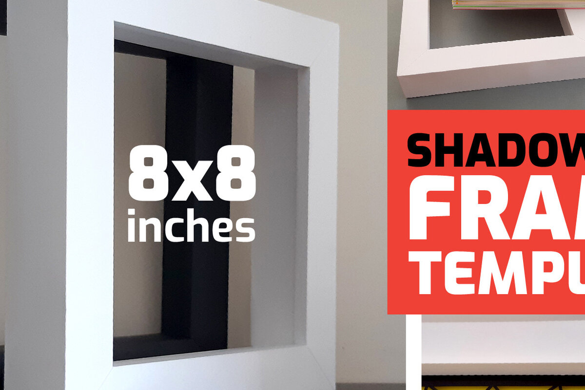 Intra απο ξύλο plywood 3mm-4mm πάχος Πρότυπο πλαισίου 3d Shadow Box Δίασταση 30x30 cm INTRAFABR-66295615