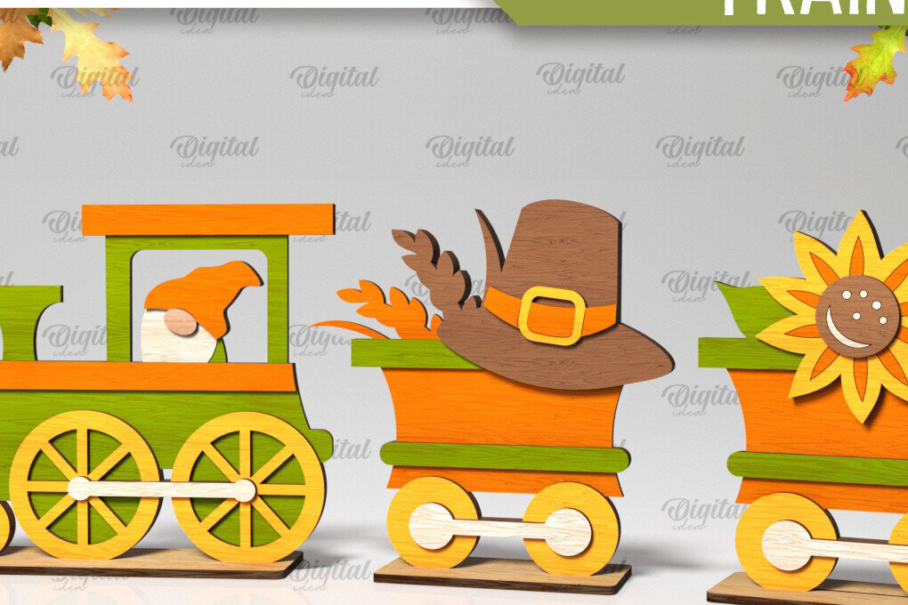 Intra απο ξύλο plywood 3mm-4mm πάχος Τρισδιάστατη για την Ημέρα των Ευχαριστιών Δίασταση 30x20 cm INTRAFABR-105993490