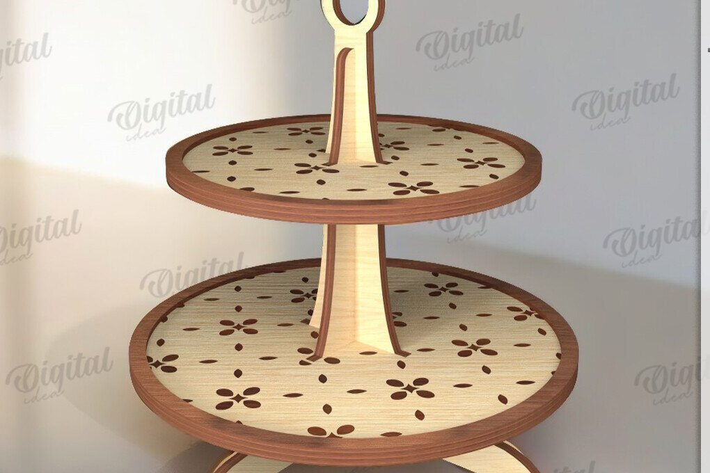 Intra απο ξύλο plywood 3mm-4mm πάχος με βάση 3D σε επίπεδα Δίασταση 30x20 cm INTRAFABR-120493258