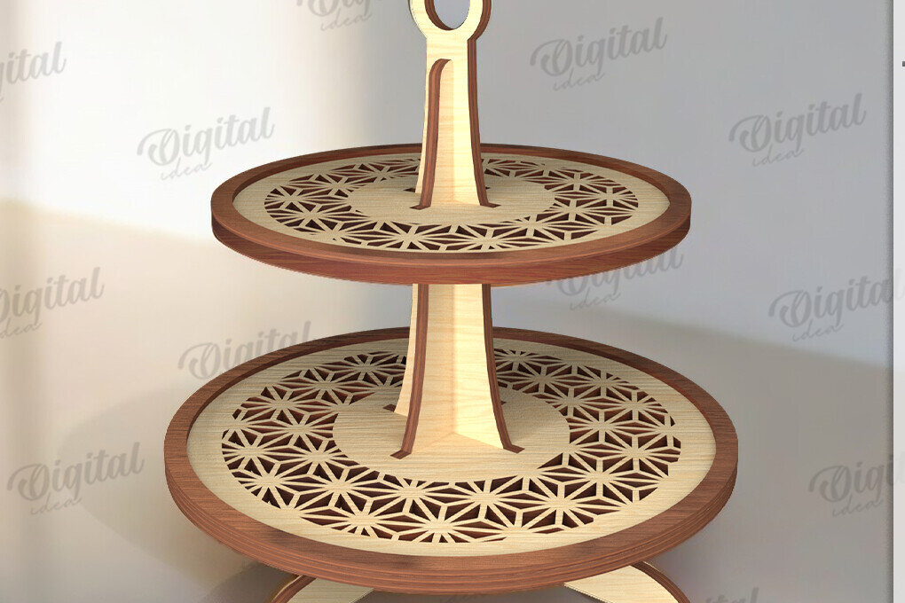 Intra απο ξύλο plywood 3mm-4mm πάχος με βάση 3D σε επίπεδα Δίασταση 30x20 cm INTRAFABR-120493342