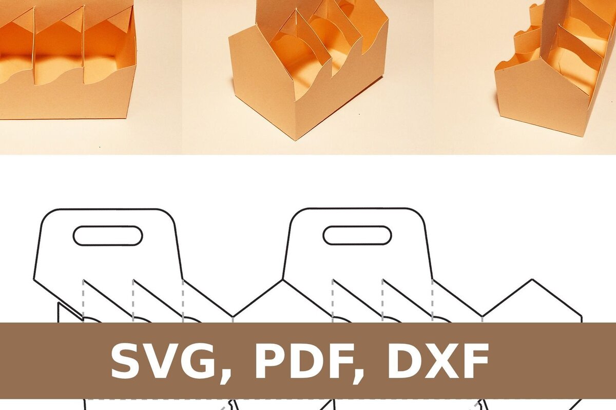 Σετ των 2 Intra απο ξύλο plywood 3mm-4mm πάχος 6 μεταφοράς Δίασταση 15x15 cm INTRAFABR-33089610