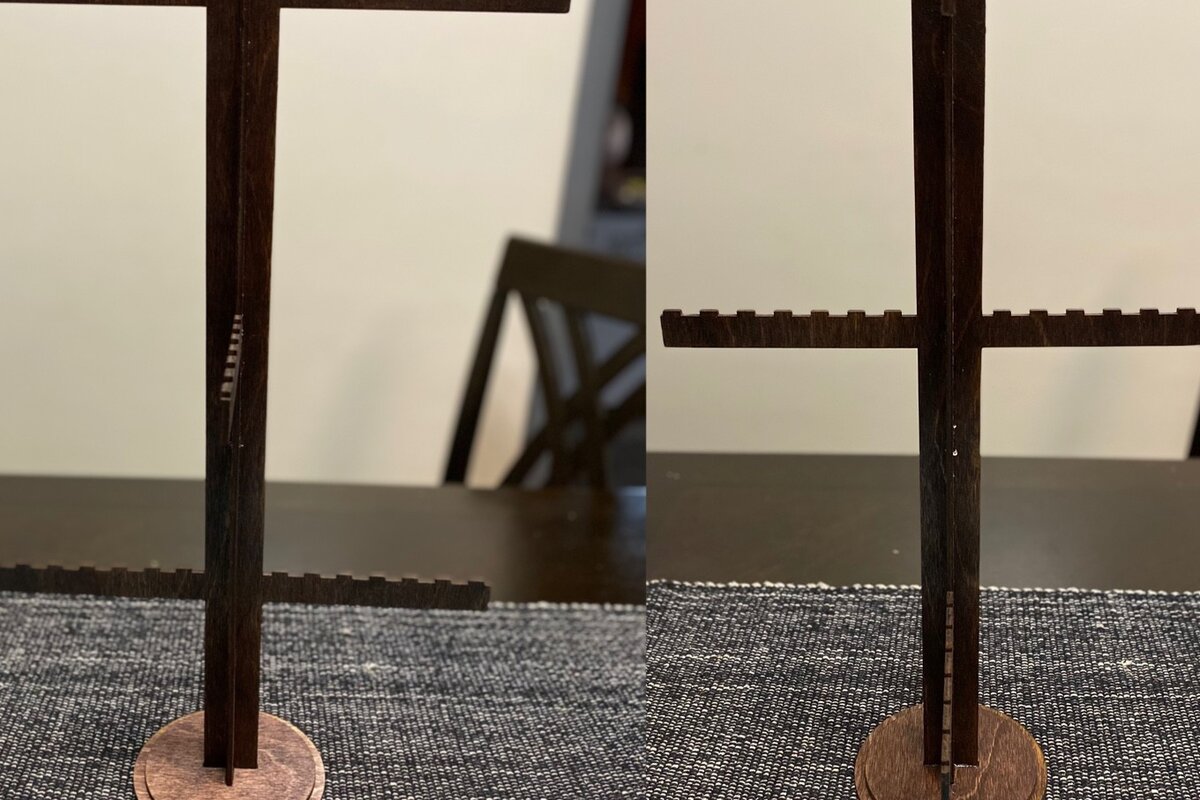 Σετ των 3 Intra απο ξύλο plywood 3mm-4mm πάχος Λέιζερ Display Keychain 6 επιπέδων Δίασταση 6x6 cm INTRAFABR-28446083