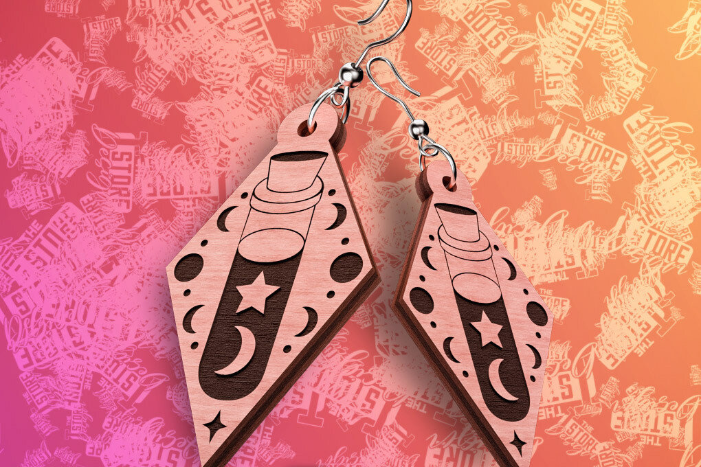 Σετ των 3 Intra απο ξύλο plywood 3mm-4mm πάχος | Αξεσουάρ Design | CNC Δίασταση 3x3 cm INTRAFABR-76595008