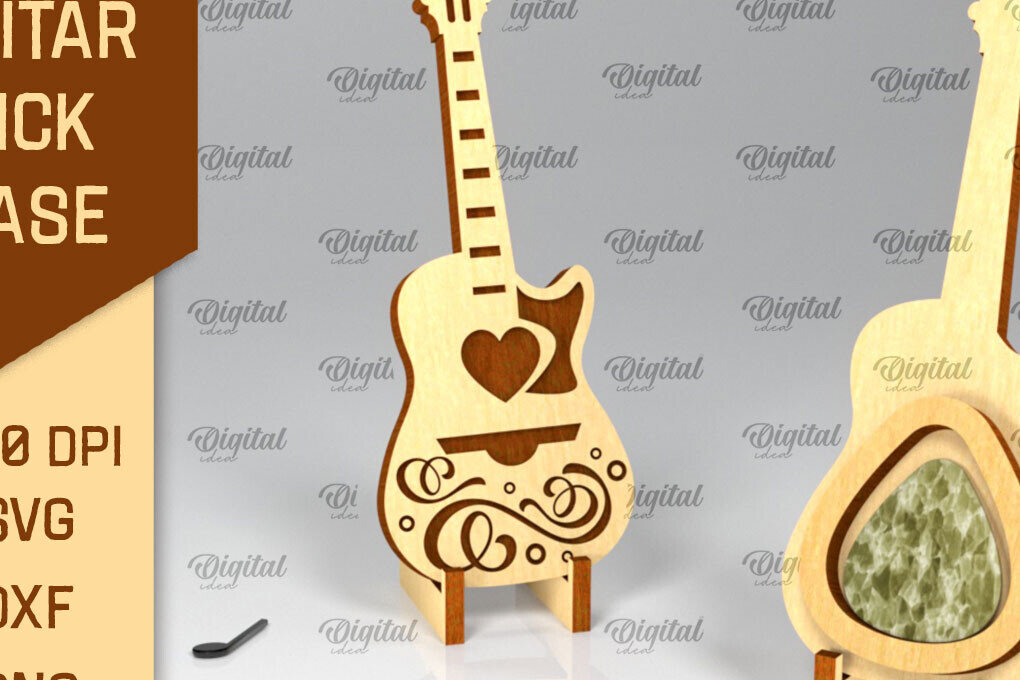 Intra απο ξύλο plywood 3mm-4mm πάχος Στήριγμα ακουστικής κιθάρας με λέιζερ Δίασταση 30x20 cm INTRAFABR-97357247