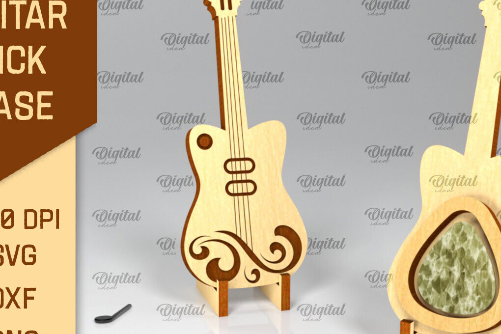 Intra απο ξύλο plywood 3mm-4mm πάχος Στήριγμα ακουστικής κιθάρας με λέιζερ Δίασταση 30x20 cm INTRAFABR-97357043