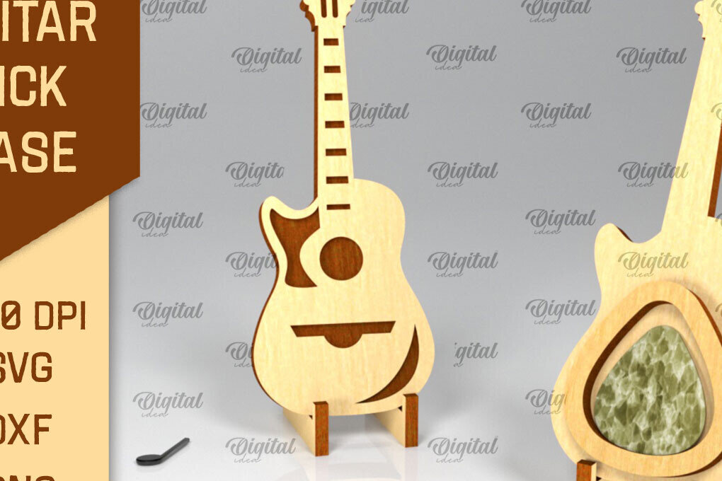 Intra απο ξύλο plywood 3mm-4mm πάχος Στήριγμα ακουστικής κιθάρας με λέιζερ Δίασταση 30x20 cm INTRAFABR-97357219