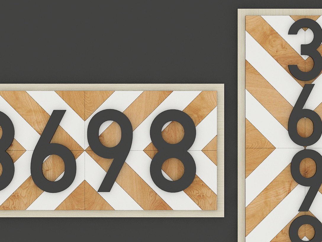 Intra απο ξύλο plywood 3mm-4mm πάχος Διεύθυνση Sign   Ξύλινο πάπλωμα Δίασταση 30x20 cm INTRAFABR-39276800