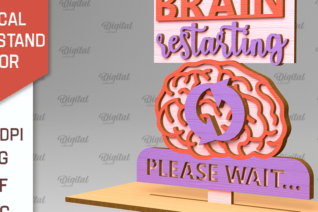 Intra απο ξύλο plywood 3mm-4mm πάχος ADHD Medical Alert Stand Απο Δίασταση 30x20 cm INTRAFABR-101382757