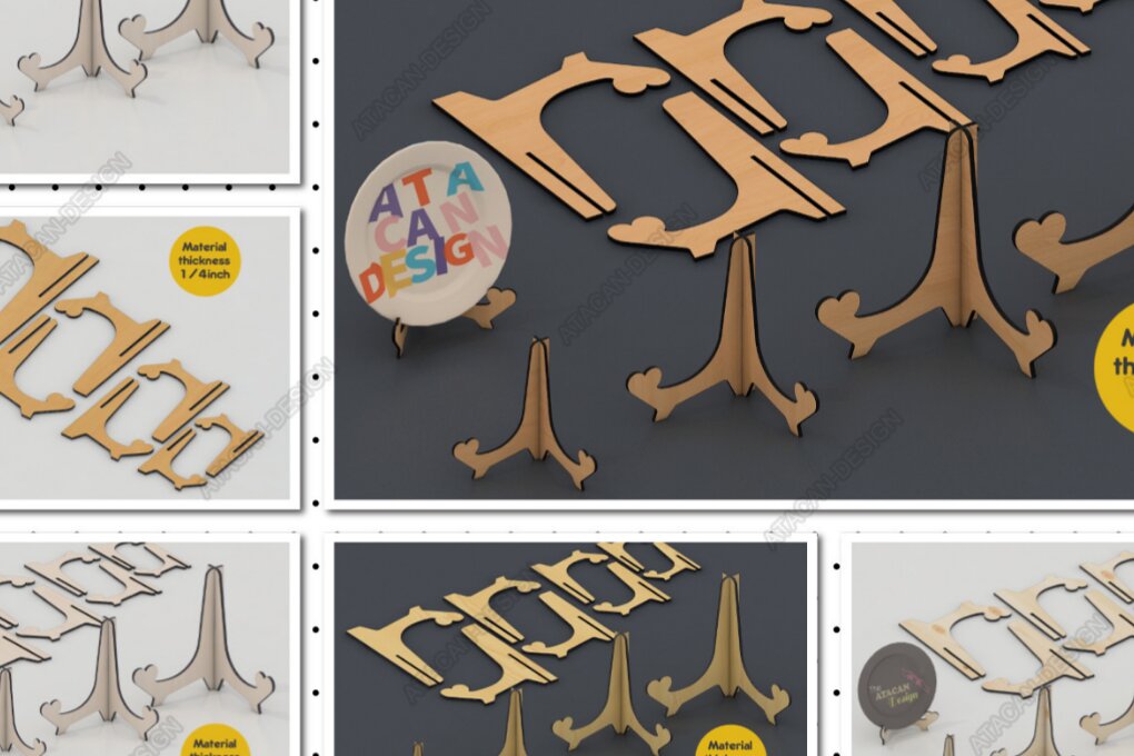 Intra απο ξύλο plywood 3mm-4mm πάχος Δέσμη ρυθμιζόμενης βάσης καβαλέτο 138 Δίασταση 20x30 cm INTRAFABR-118107432