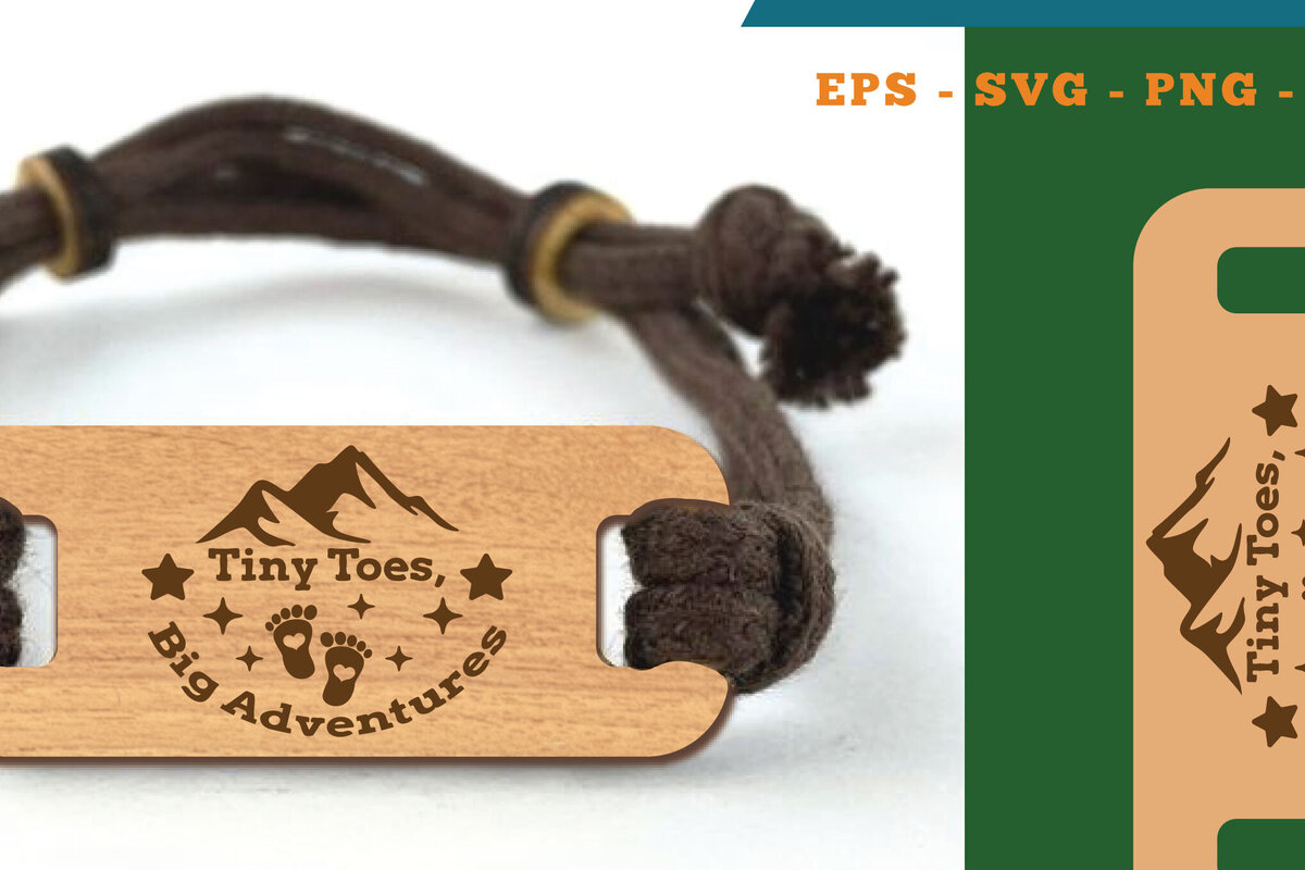 Σετ των 3 Intra απο ξύλο plywood 3mm-4mm πάχος Βραχιόλι Adventures Cut  Δίασταση 5x5 cm INTRAFABR-118735717